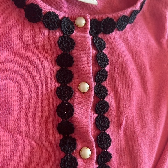 Kate Spade Cotton Button Down Cardigan Sweater - Picture 2 of 7